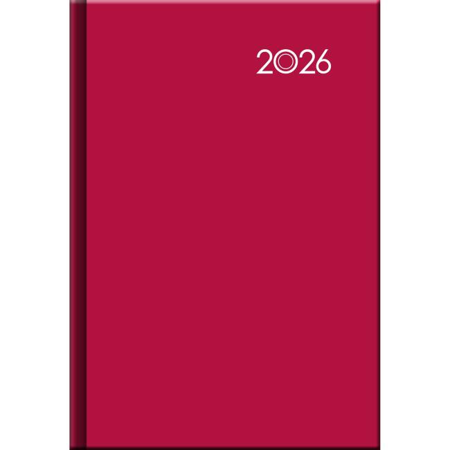 spektrum grafik Diár FALCON denný A5 14,2 x 20,4 cm červený 2026