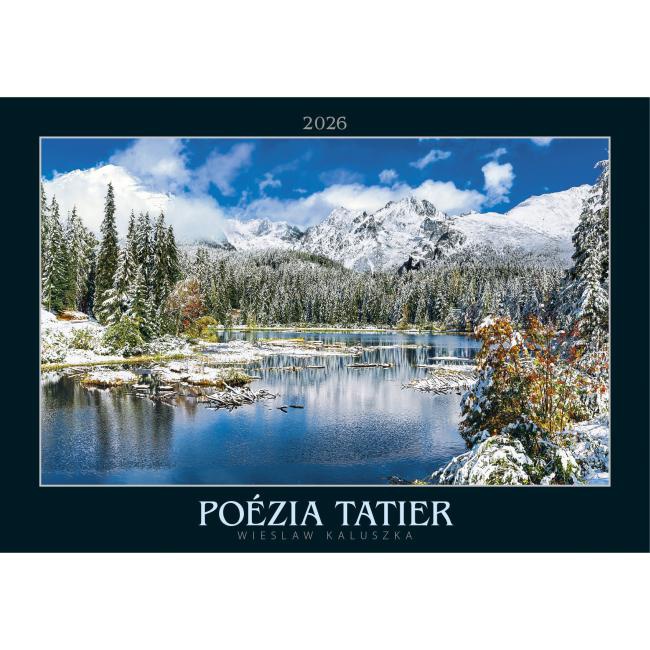 spektrum grafik Nástenný kalendár 48,5 x 34 cm Poézia Tatier 2026