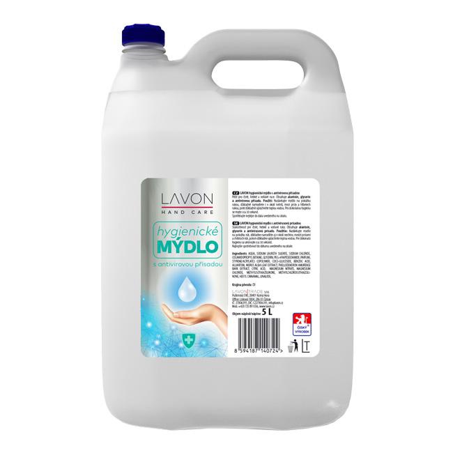 Tekuté mydlo LAVONEA s antivírusovou prísadou 5l