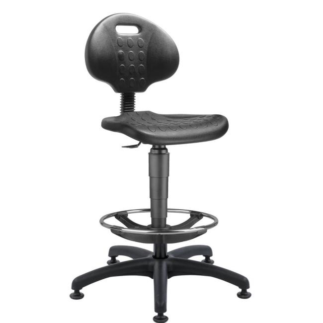 Antares Pracovná stolička 1290 NOR s kruhom a klzákmi