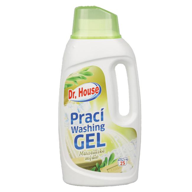 Prací gél Dr. House 1,5 l Marseillské mydlo